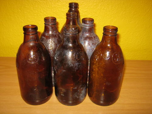 Bottles old beer 